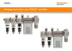 Montage-instructies voor FORTiS™ luchtfilter